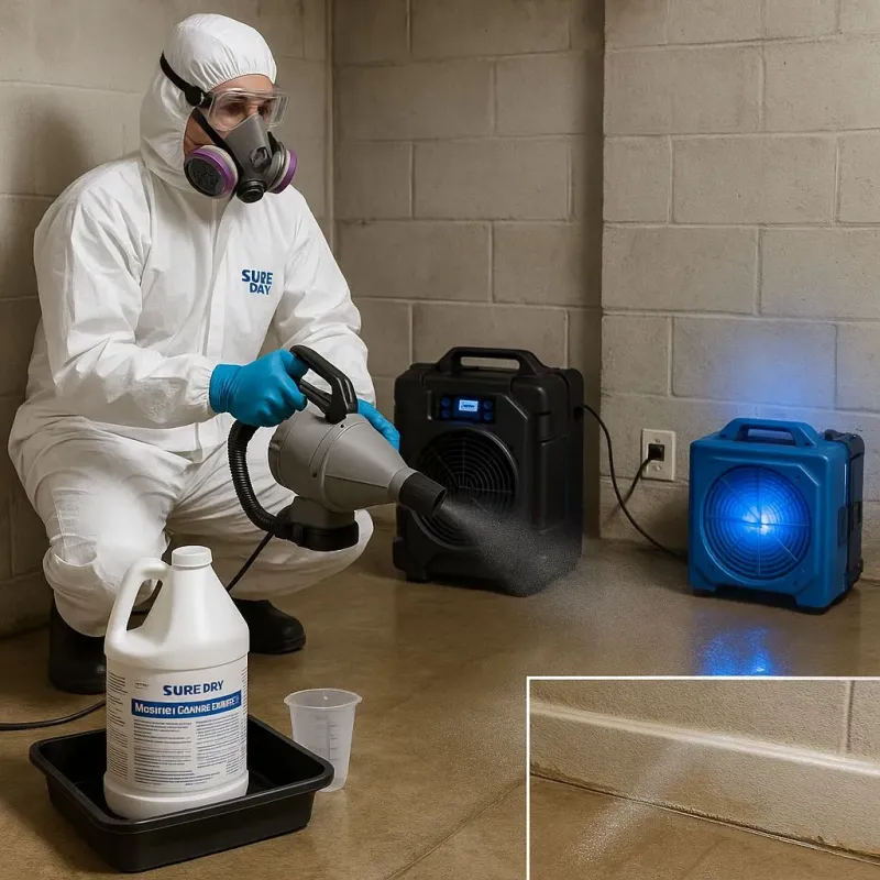 Sanitization and Odor Removal process in Bartonsville, MD